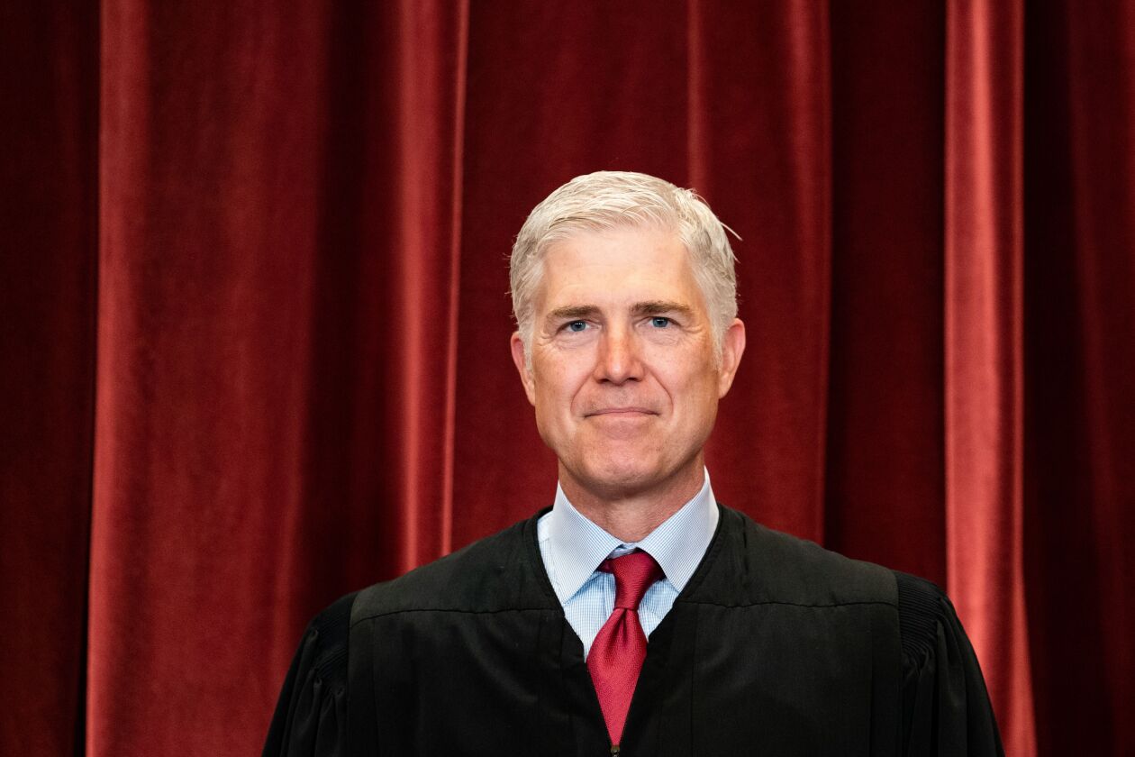 Supreme Court Justice Neil Gorsuch.